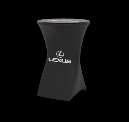 Potah koktejlového stolu s logem Lexus