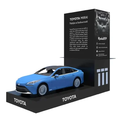 Prezentační stojan Toyota Mirai