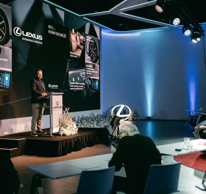 Prezentace Lexus pro obchodní partnery