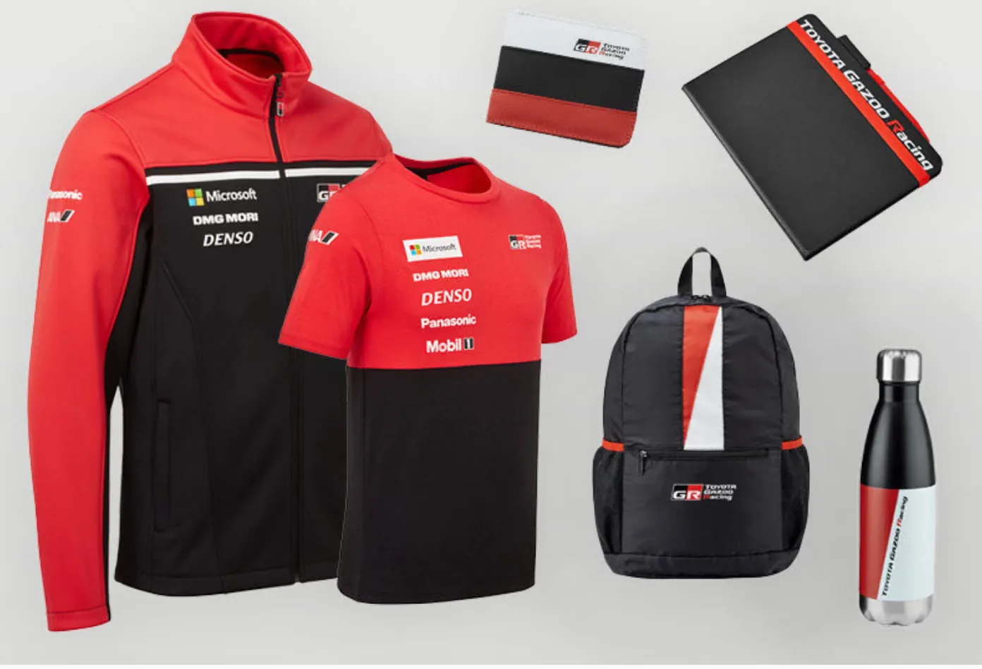 Kolekce oblečení a doplňků Toyota Gazoo Racing