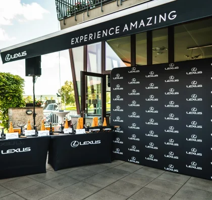 Barové zázemí Lexus Experience Amazing
